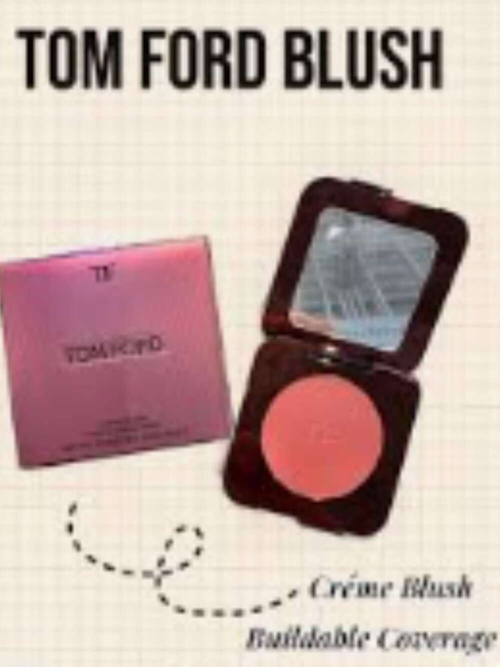 Tom Ford “Café Blush” Crème Blush – New w/ Box (Read Description) 🤎✨